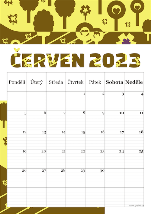 Grafikli kalendář 2023 - strana 7