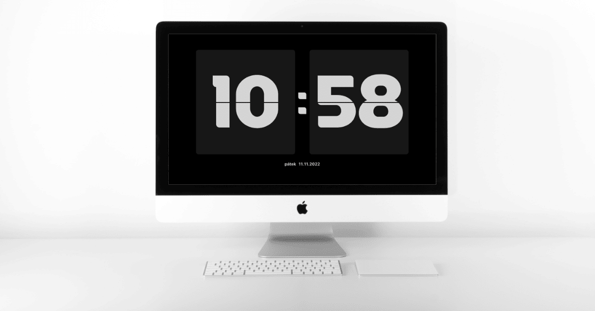 Měřte čas stylově - designové otočné hodiny