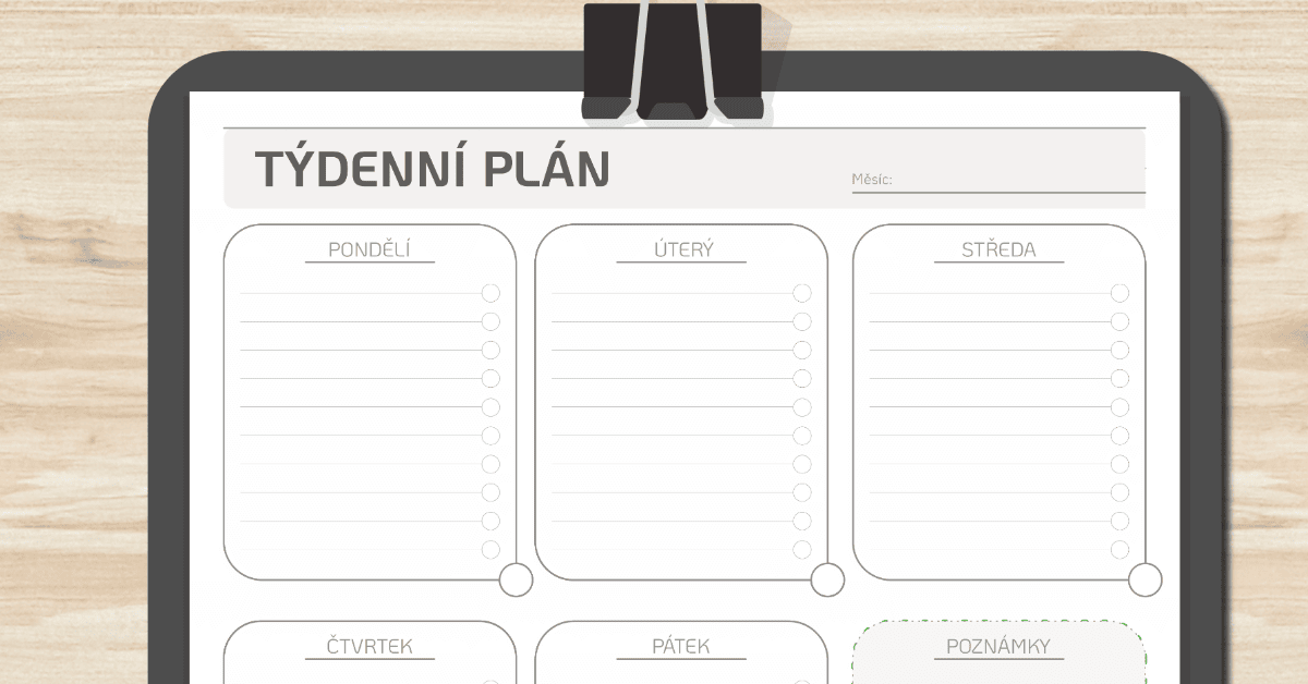 Stáhněte si týdenní plánovač (PDF)