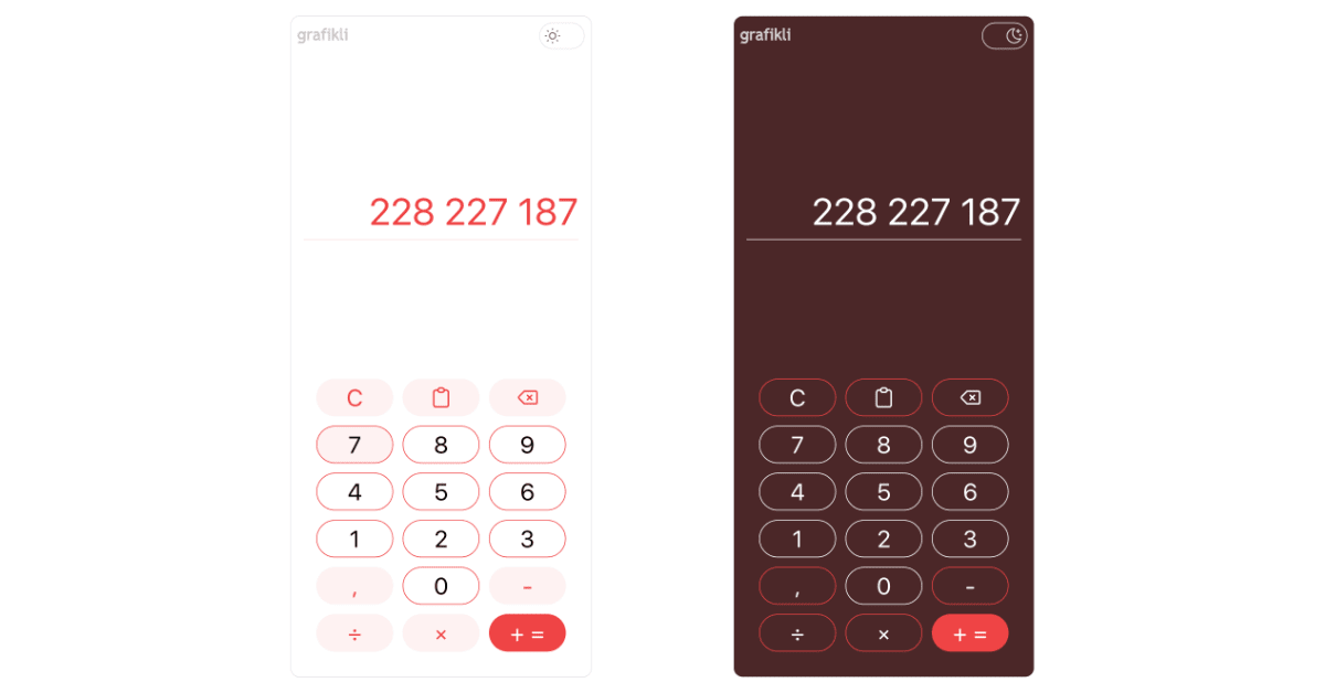Kalkulačka - finální podoba
